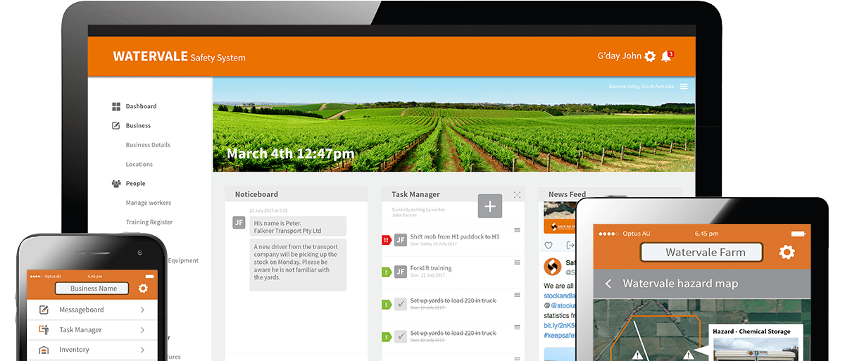 Safe Ag Systems 7 Safe Ag Systems Dashboard Hazard Map cropped