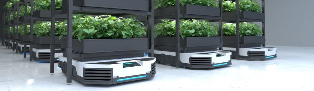 Autonomous Machinery Robotics Farm Table