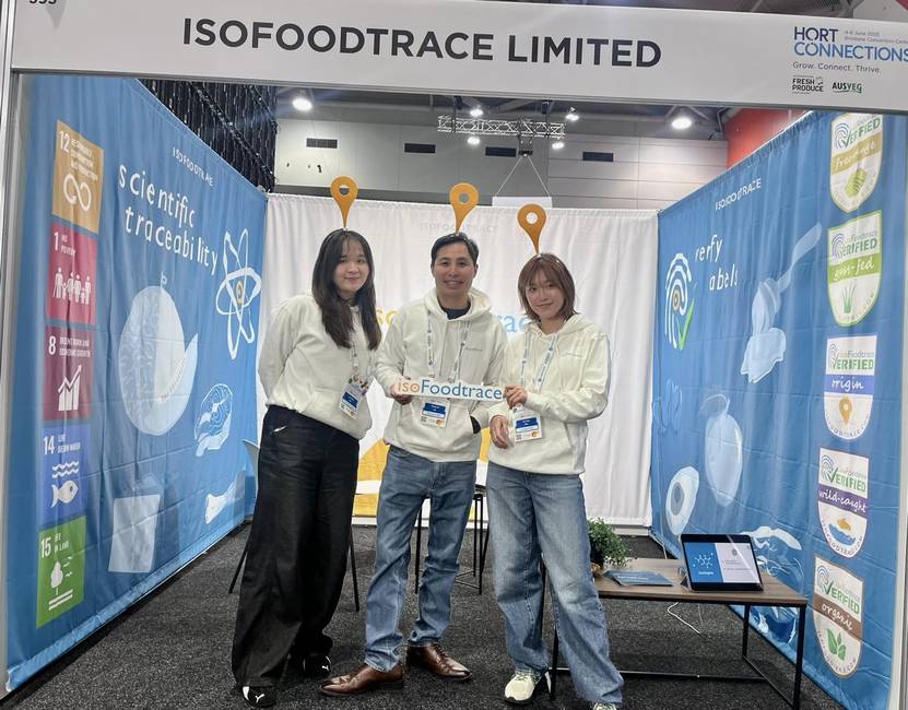 isoFoodtrace at Hort Connections 2025 1 isofoodTrace food traceability 2